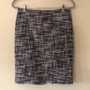 Pencil skirt.